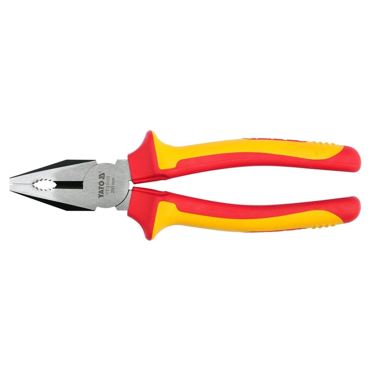 Alicate Universal Yato YT-21153 Aislado 1000V VDE 200mm 8''-0