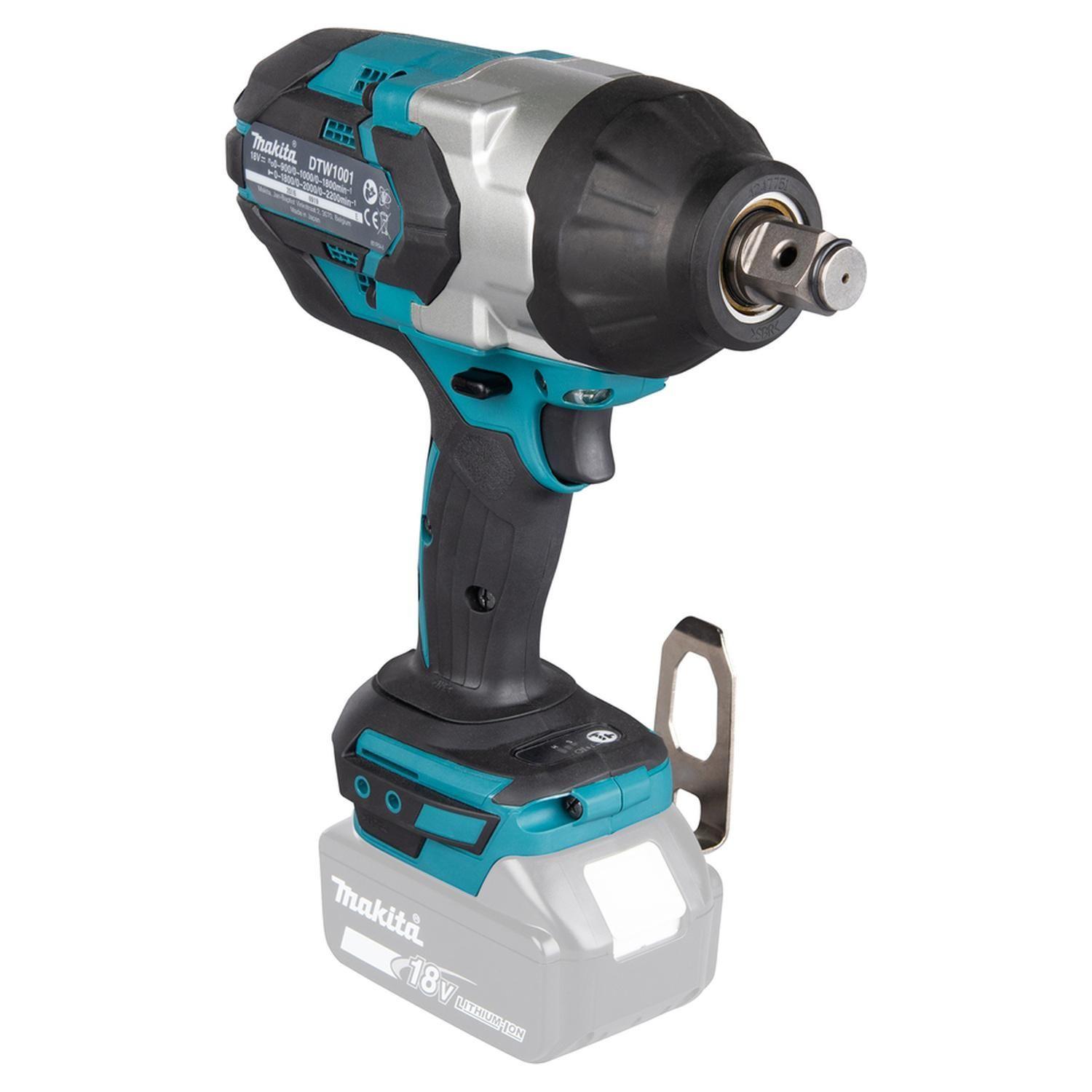 Llave de Impacto Inalámbrica Makita DTW1001 18V 3/4'' 1050Nm-2