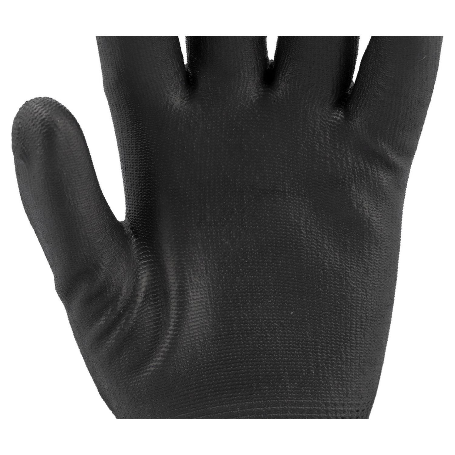 Guantes Trabajo Nylon PU YATO YT-74728 Talla 8 Negro EN388-4