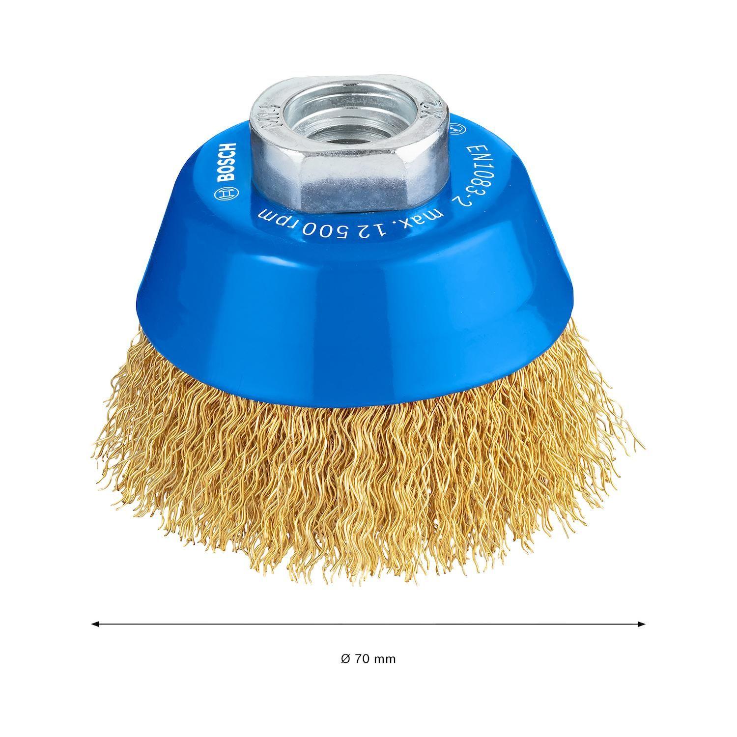 Grata Copa Bosch Pro Metal Clean M14 Ondulada 70mm-1