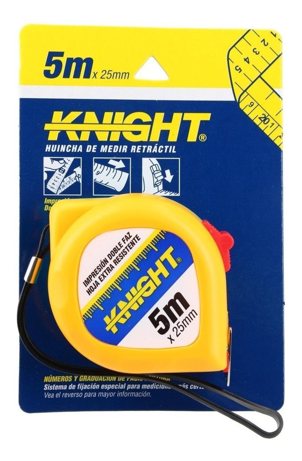 Huincha De Medir 5mx25mm - Knight-2