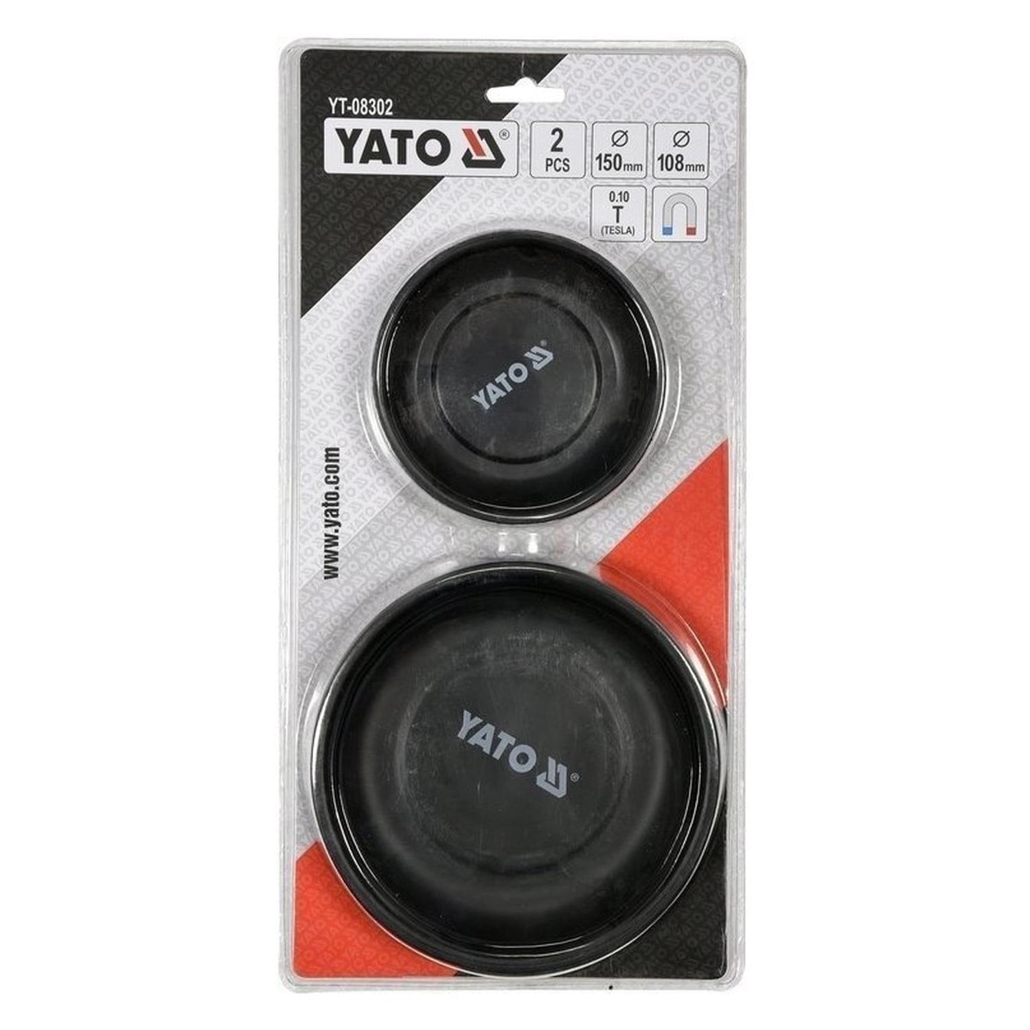 Set de Bandejas Magnéticas Yato YT-08302 de 2 piezas-3