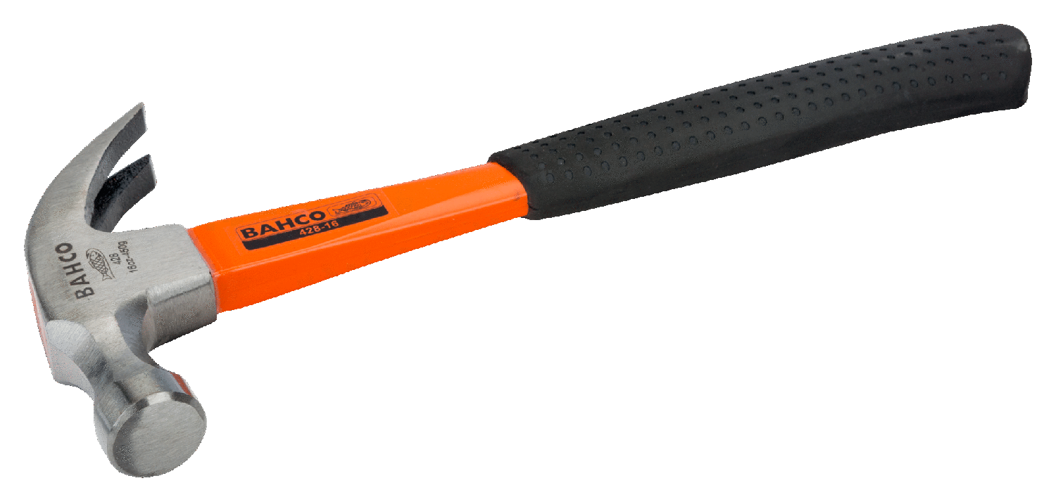 Martillo de Uña Mango de Fibra con Agarre Goma 16 Oz - Bahco-2