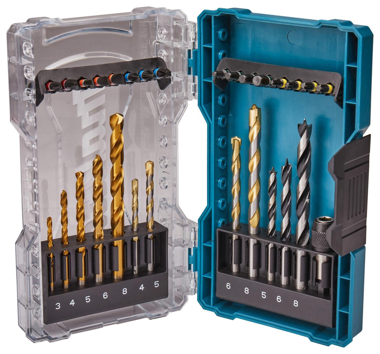 Juego de Brocas y Puntas Para Atornillar 29 Pzas. - Makita-1