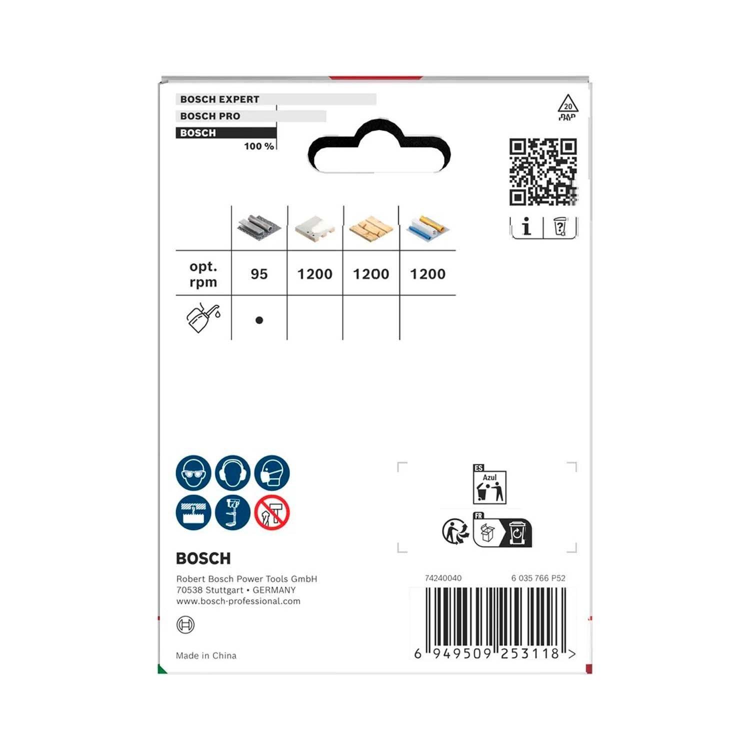 Sierra Copa BI-Metal Bosch Multi Material Ø 89mm (3-1/2'')-3