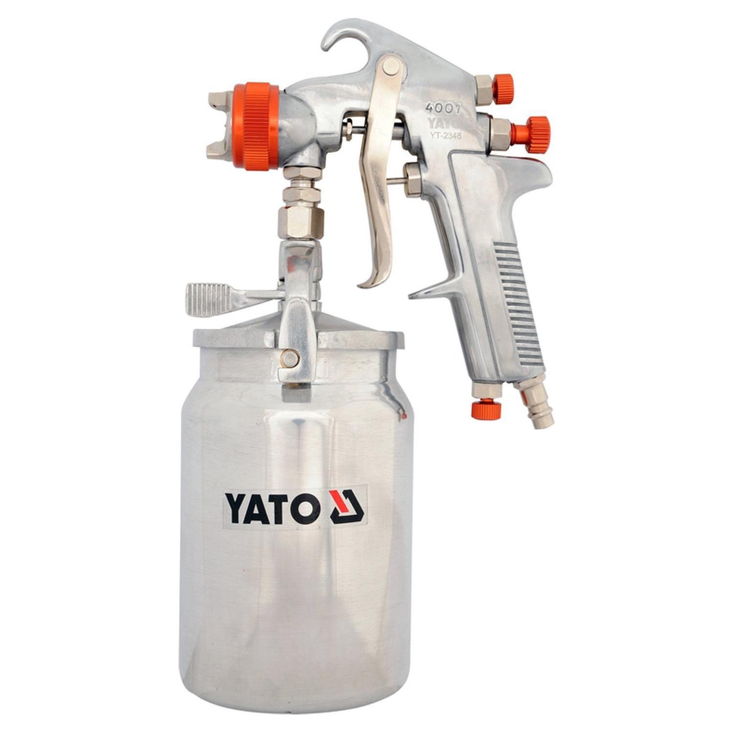Pistola Pintar Vaso Inferior 1L YATO YT-2346 Boquilla 1.8mm-0