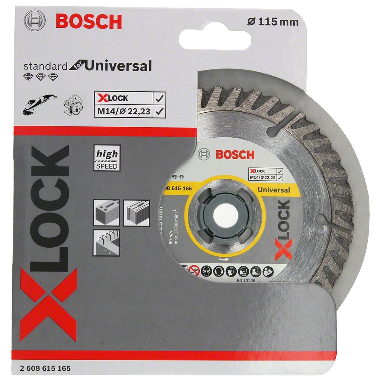 Disco Diamante Bosch PRO Multi Material X-LOCK 115mm Corte-3