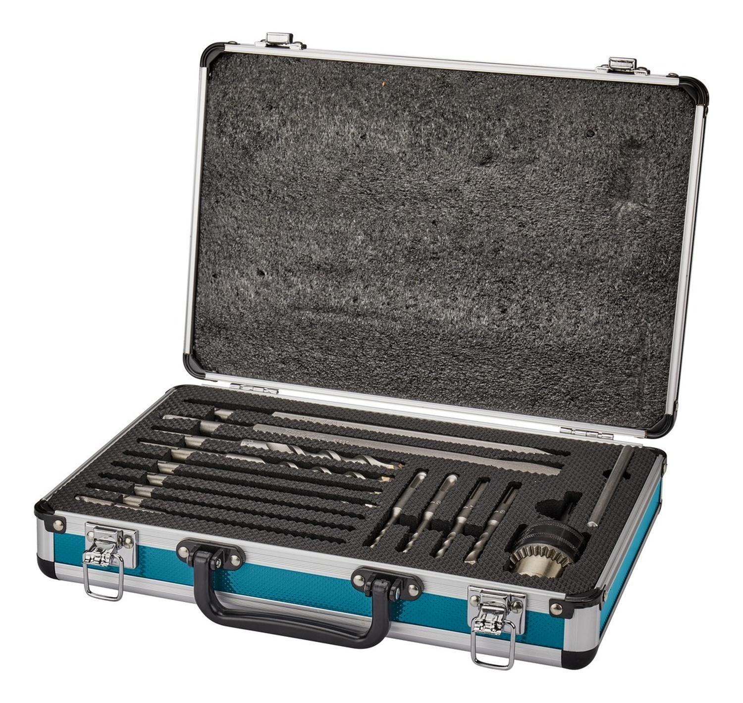 Set 14 Pzs Cinceles, Puntos Y Brocas SDS-Plus Makita D-71174-4