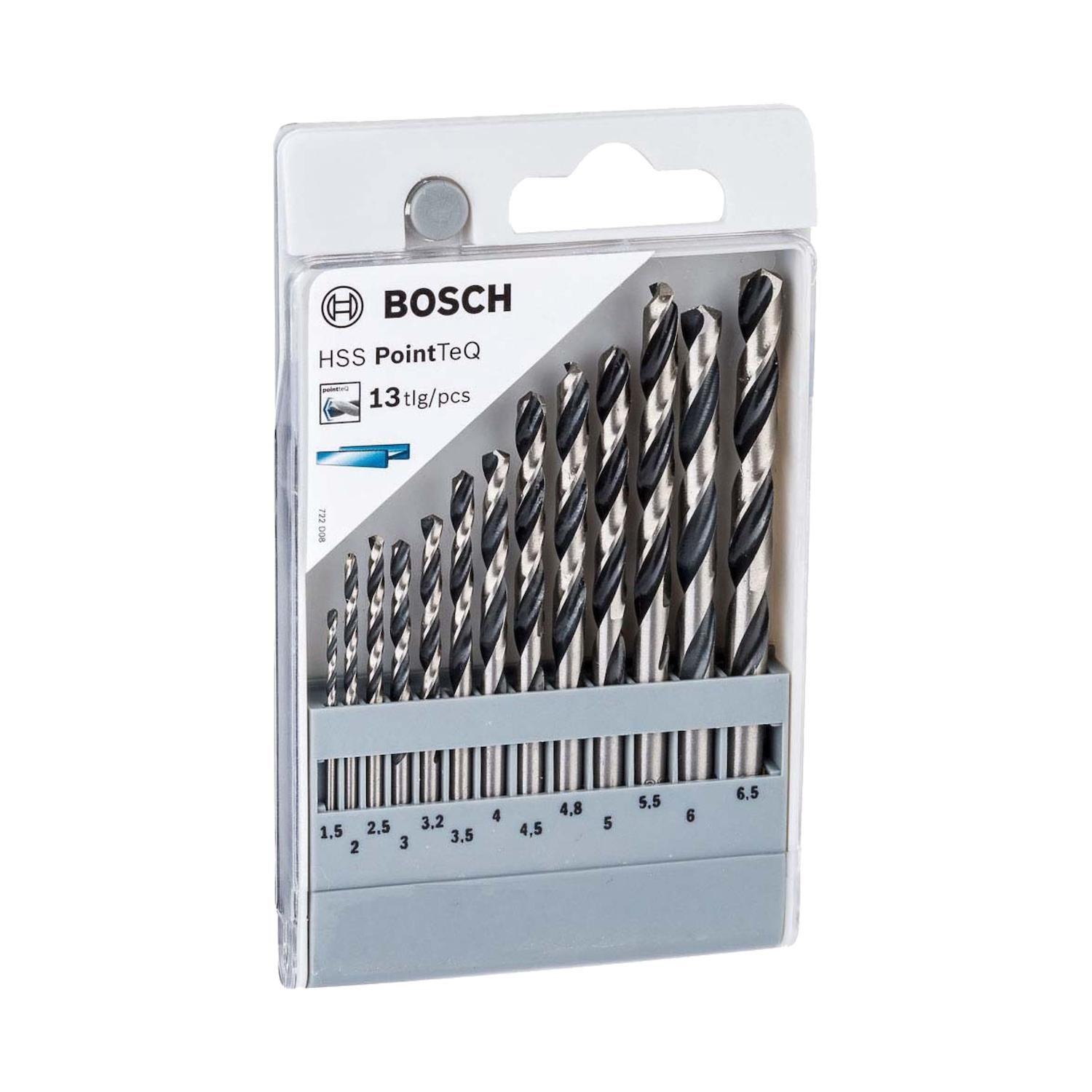 Set Brocas Para Metal HSS-Pointteq 13 Pzas. - Bosch-2