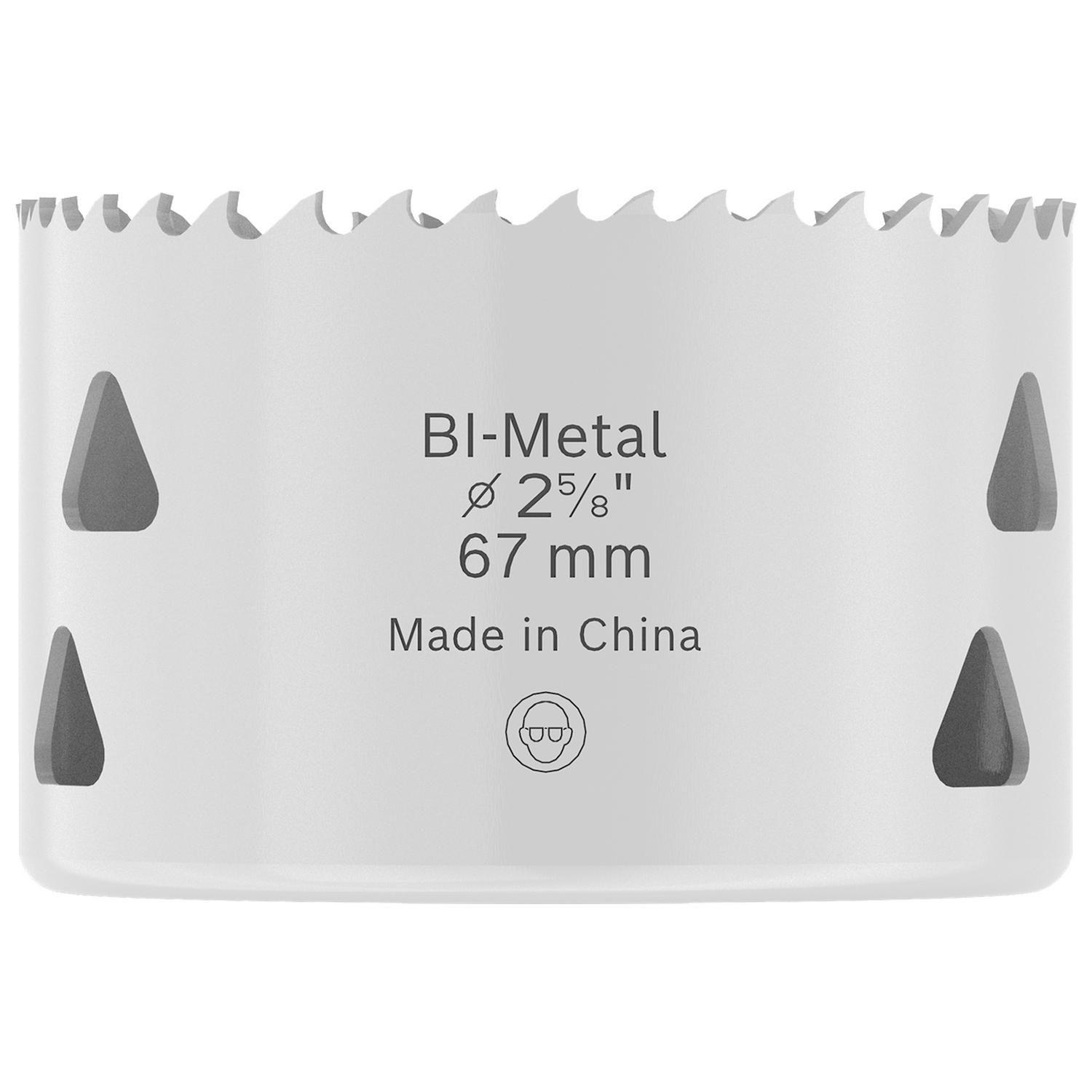 Sierra Copa BI-Metal Bosch Multi Material Ø 67mm (2-5/8'')-2