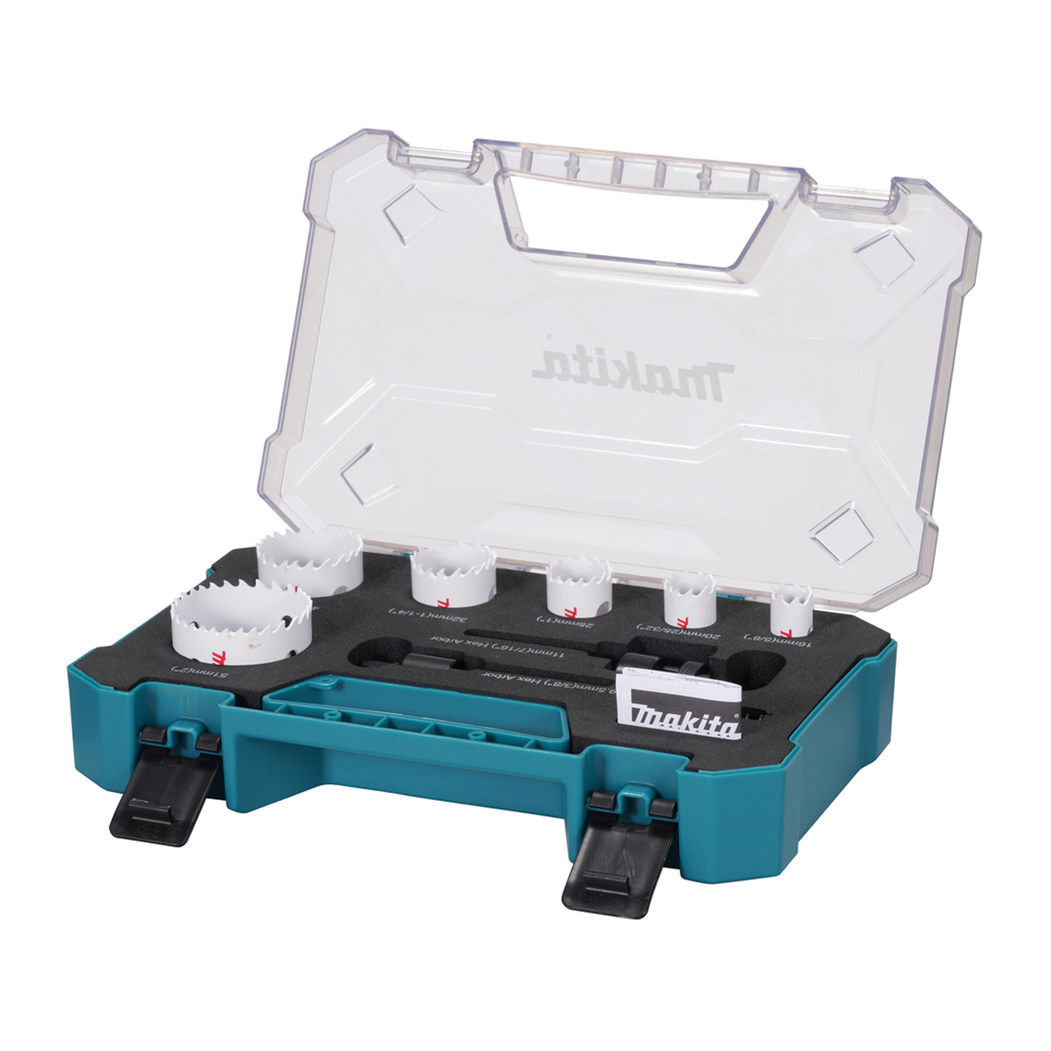 Set Sierras Copas BIM 16, 20, 25, 32, 40, 51mm (Electricista) 6 Pzas. - Makita-0