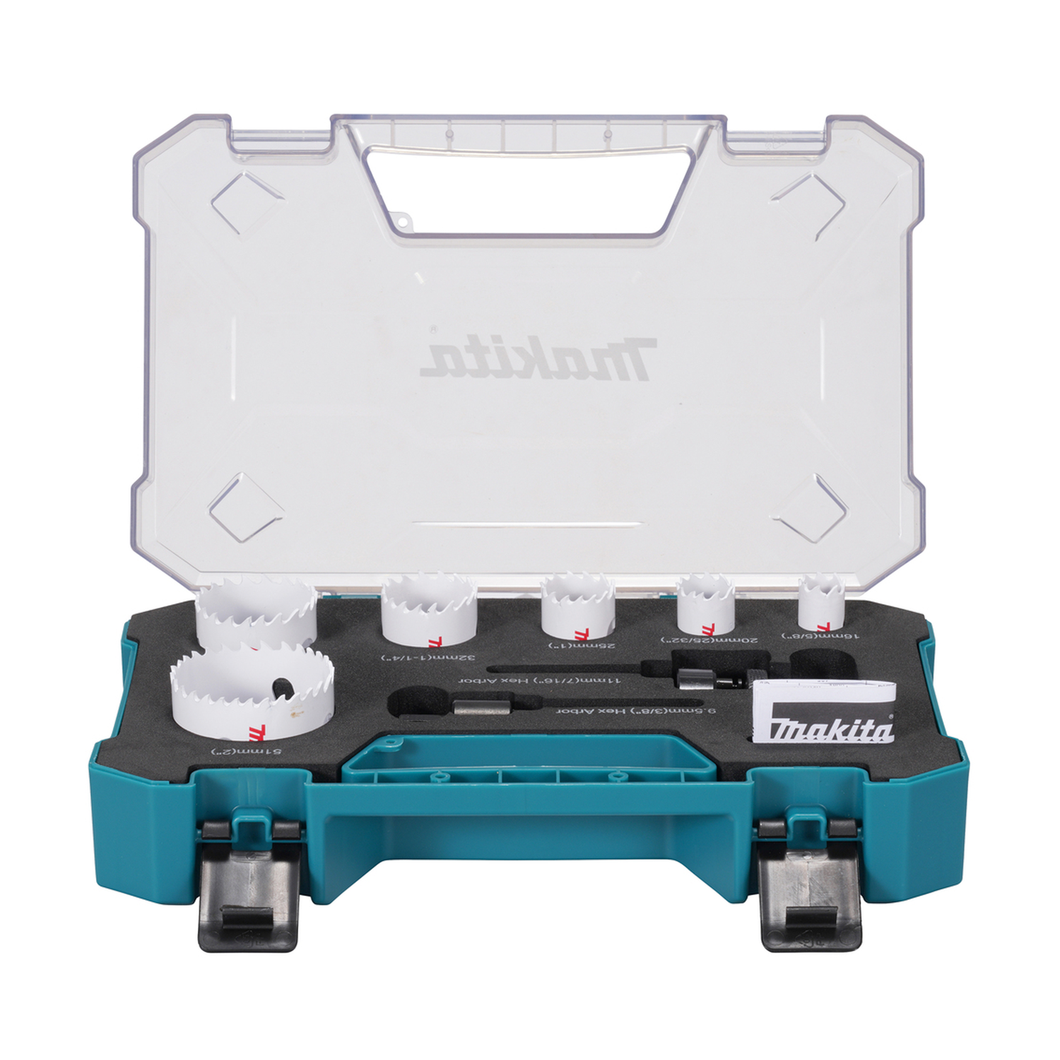 Set Sierras Copas BIM 16, 20, 25, 32, 40, 51mm (Electricista) 6 Pzas. - Makita-1