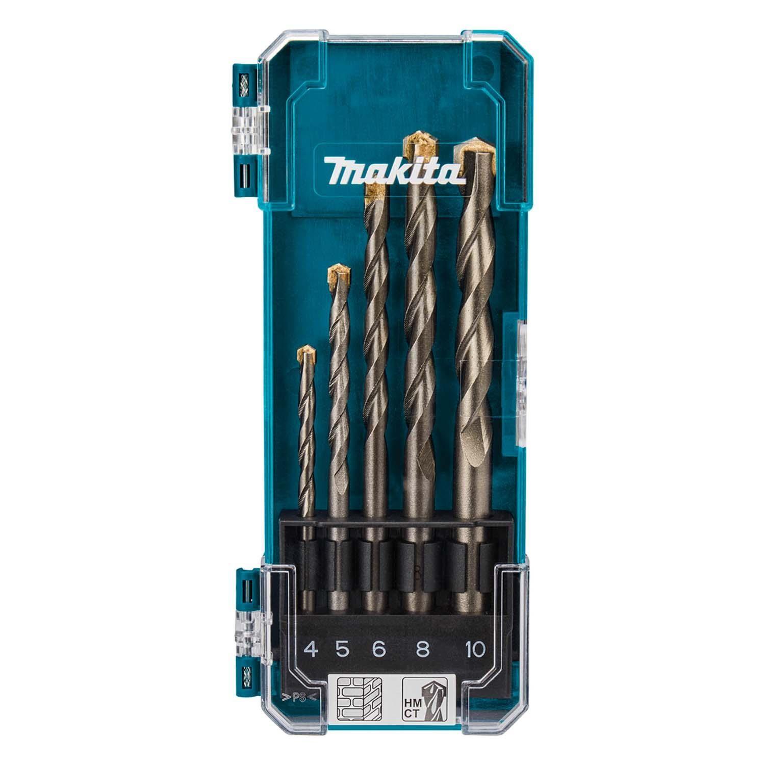 Juego de Brocas Para Concreto (4-10mm) 5 Pzas - Makita-3
