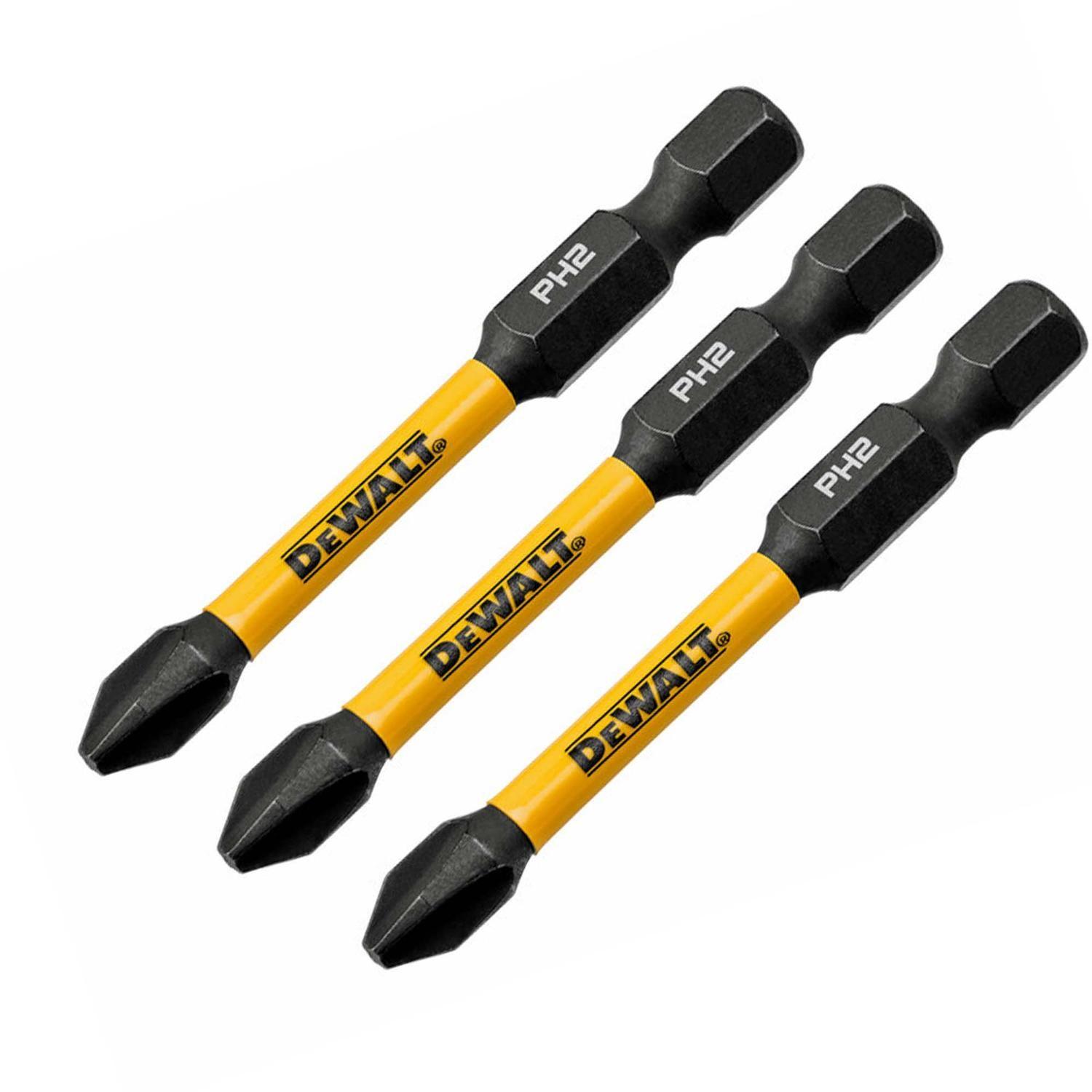 Puntas FLEXTORQ PH2 - 2-1/4'' (57.15mm) 15 Pzas - DeWALT-0