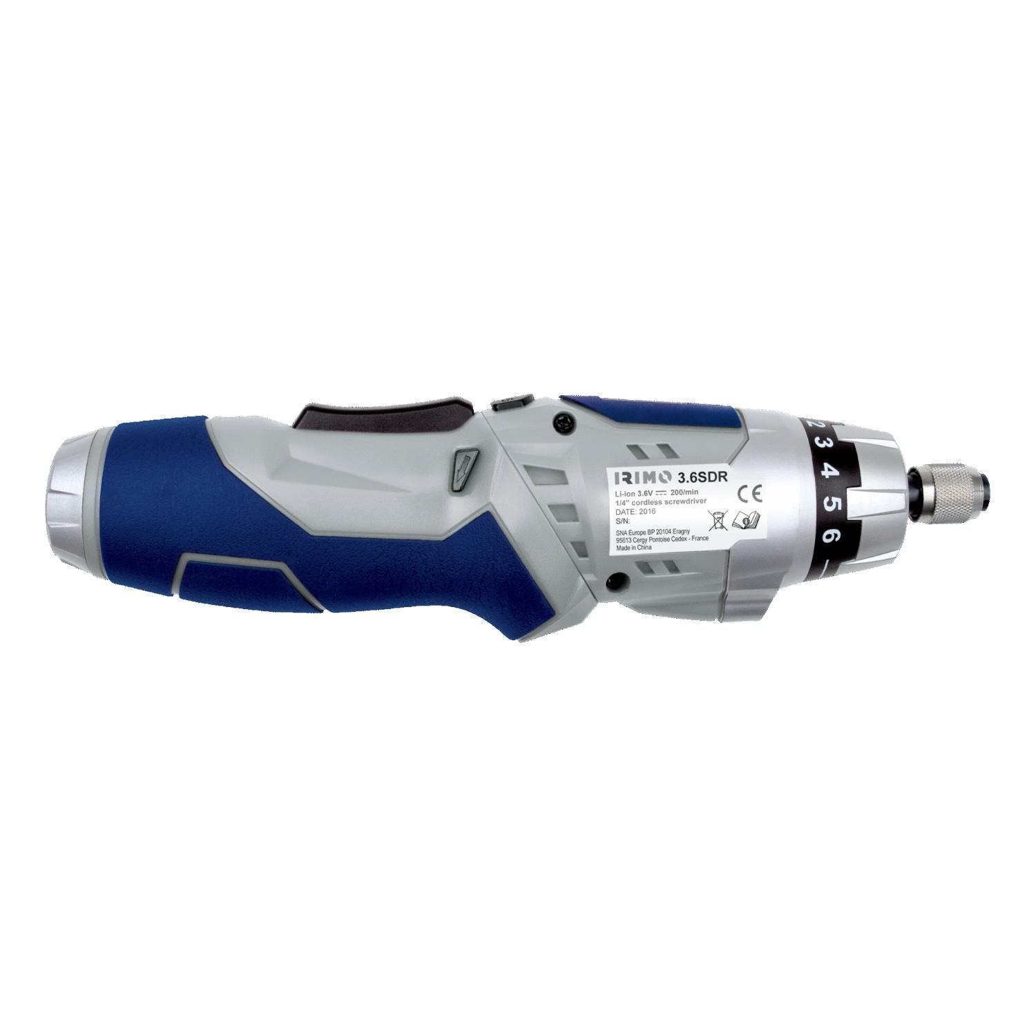 Atornillador a Batería IRIMO 3.6SDR 3.6V Litio Mango 2en1 LED-3