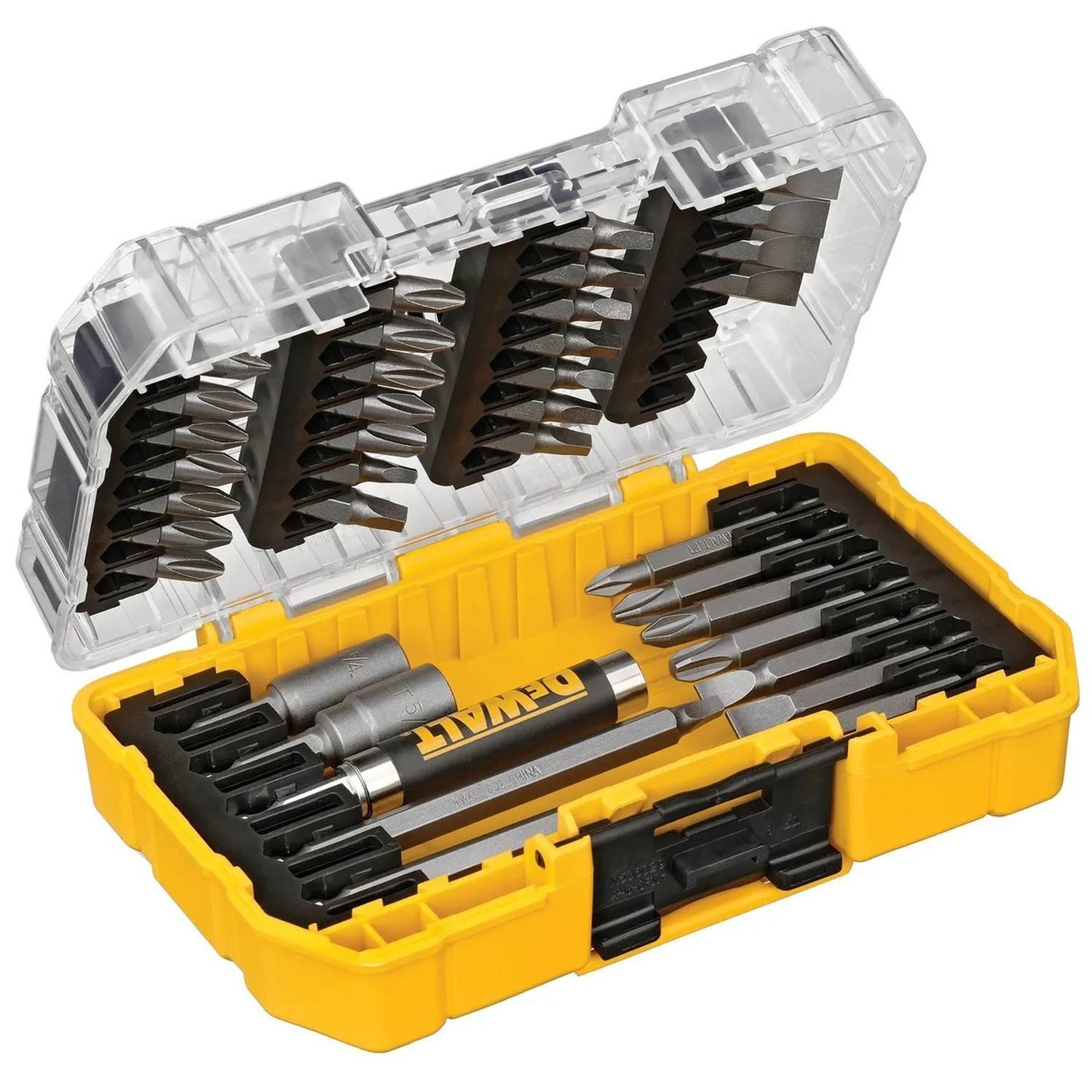 Set 37 Puntas con estuche ToughCase DeWalt DW2163-1