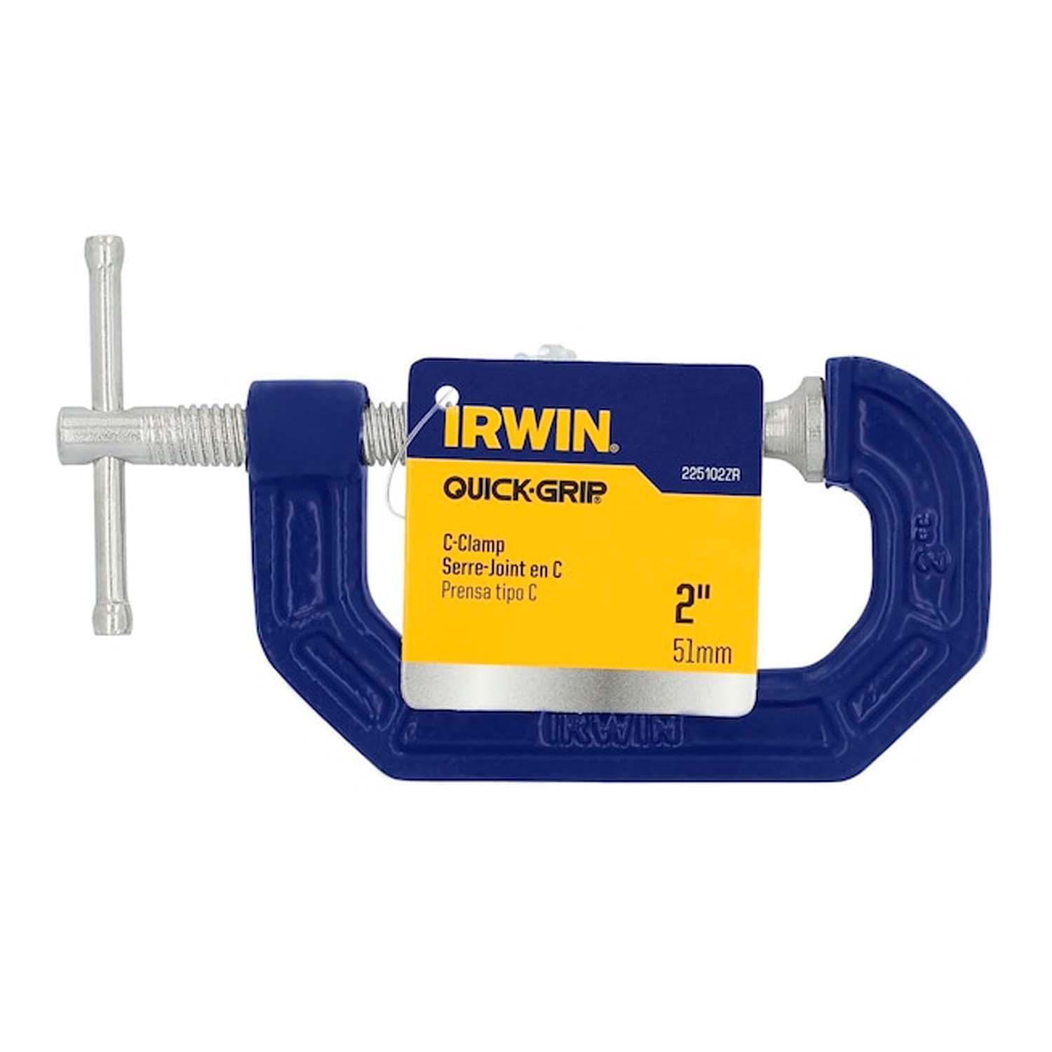 Prensa C Quick-Grip 2'' 51mm Acero 225102ZR - Irwin-0