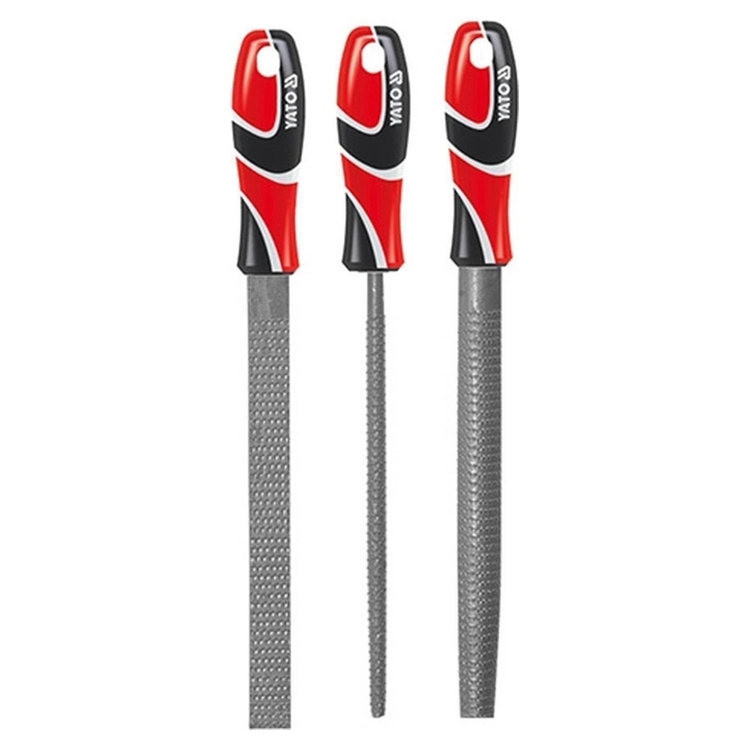 Juego 3 Escofinas para Madera Yato YT-6222 250mm-1