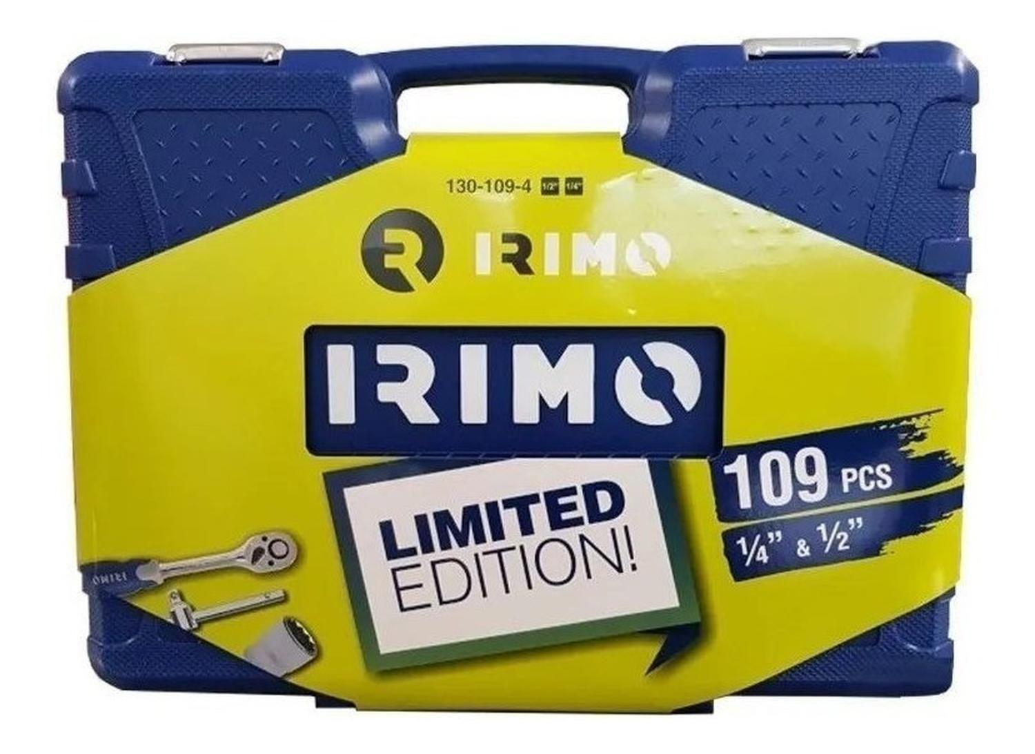 Juego De Dados Irimo De 1/4 Y 1/2 De 109 Pzs. - 130-109-4-3