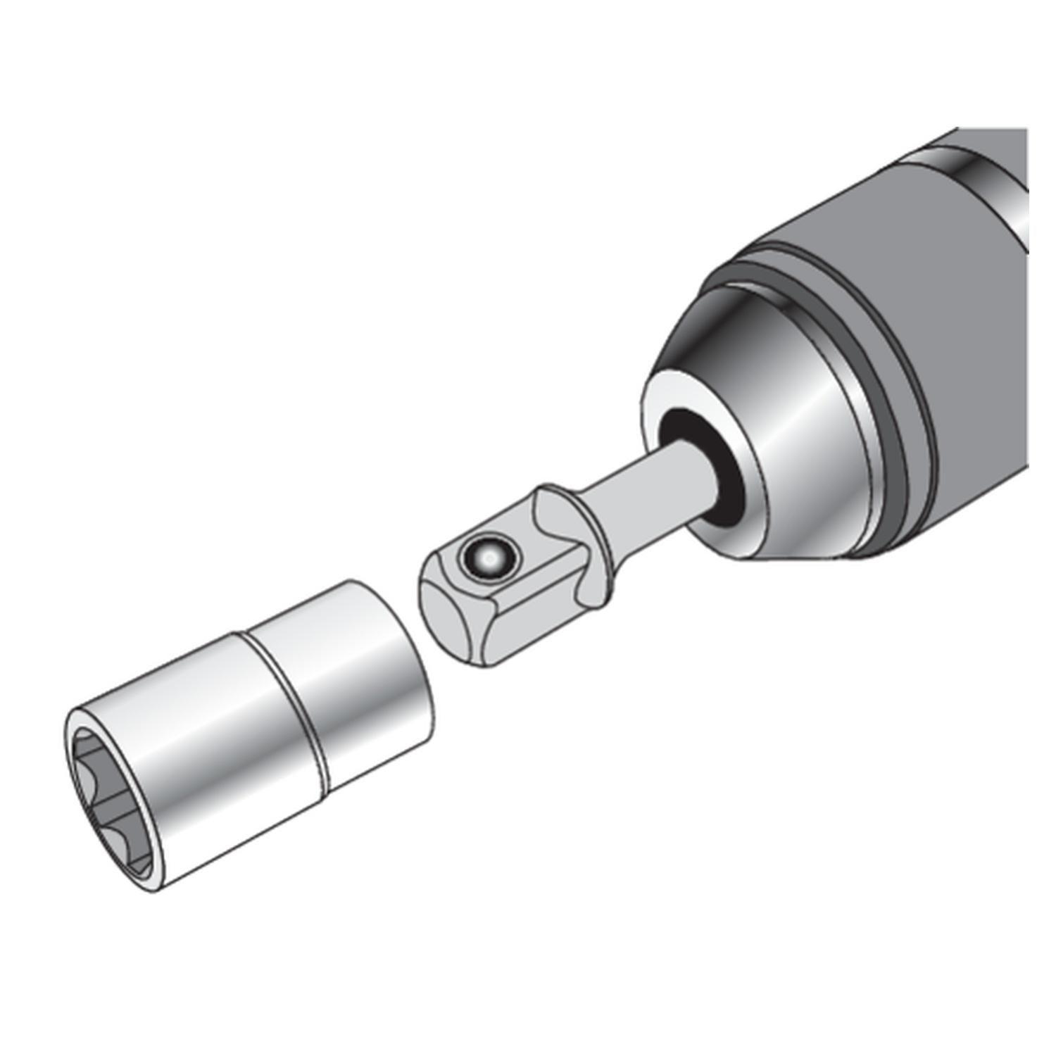 Juego de Adaptadores SDS-Plus para Dados 3 Pzs Yato YT-04686-2