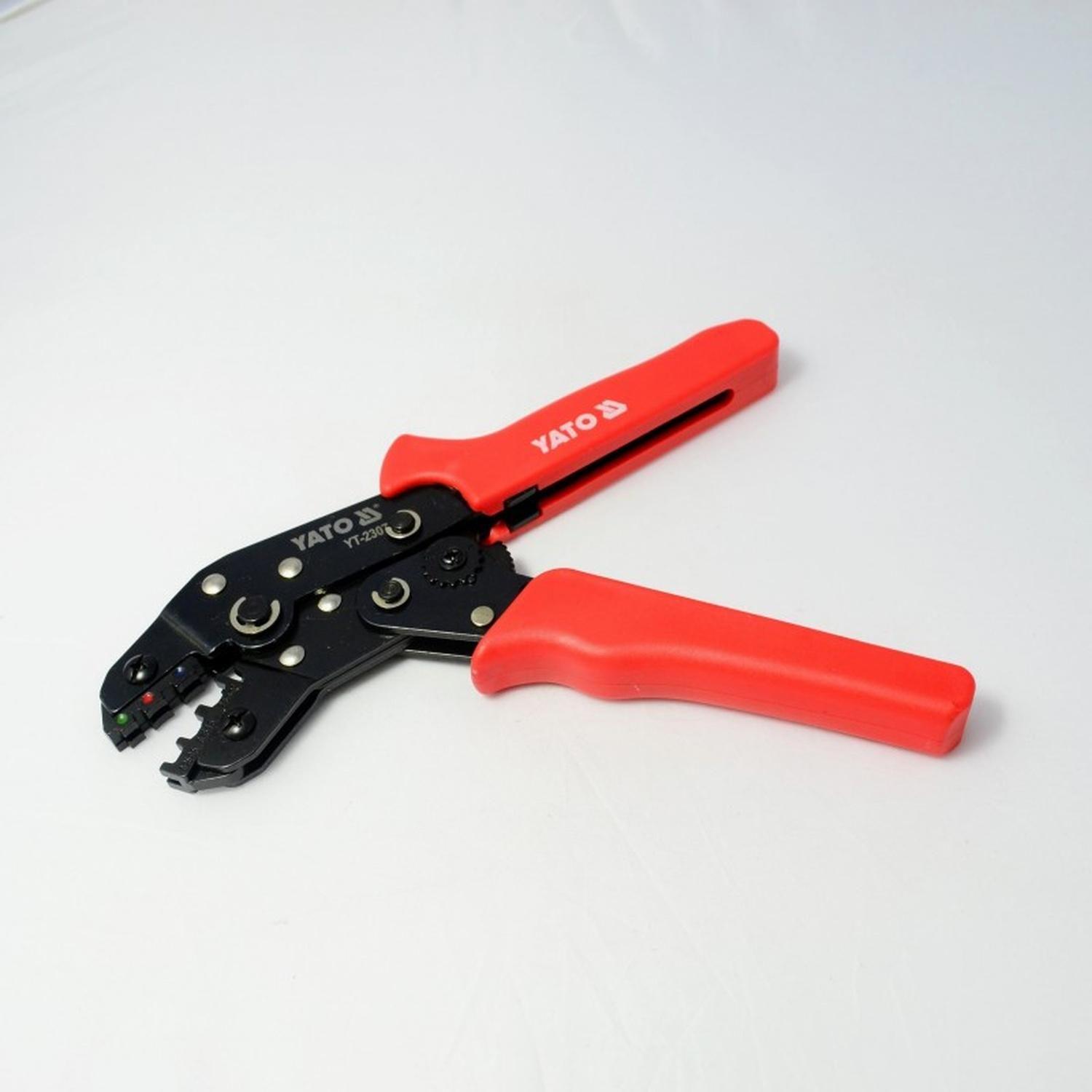 Alicate Crimpeador Terminales YATO YT-2307 0.5-2.5mm² 195mm-2
