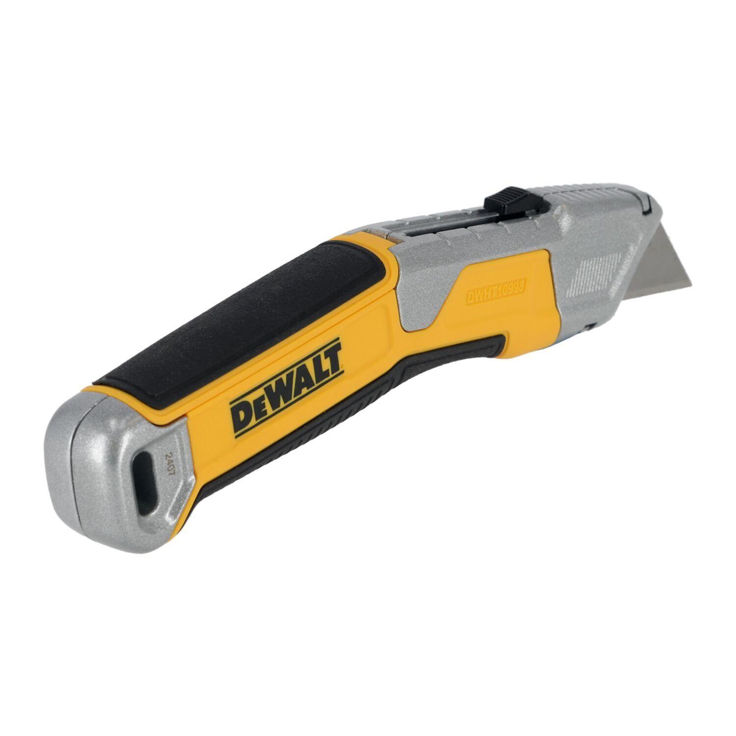 Cuchillo Cartonero Retráctil DEWALT DWHT10998 Metálico Zinc-2
