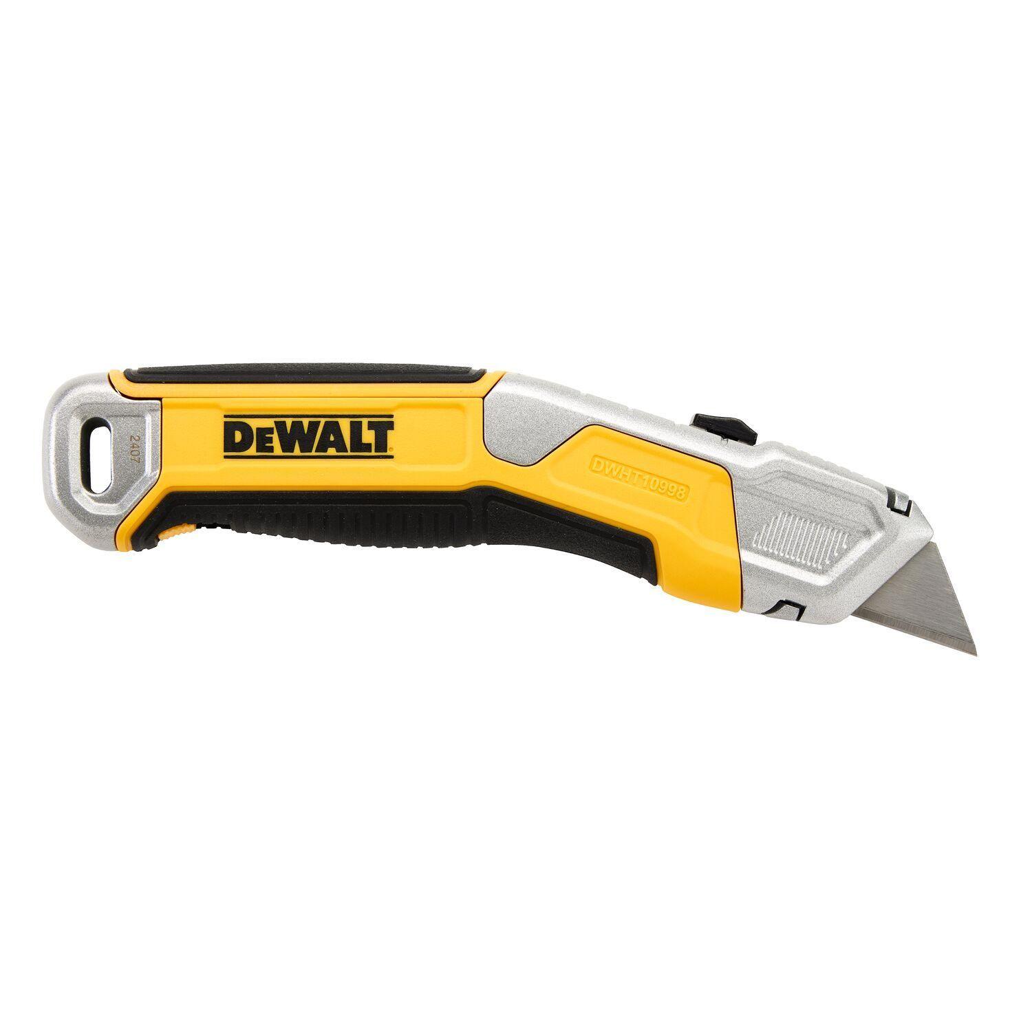 Cuchillo Cartonero Retráctil DEWALT DWHT10998 Metálico Zinc-3