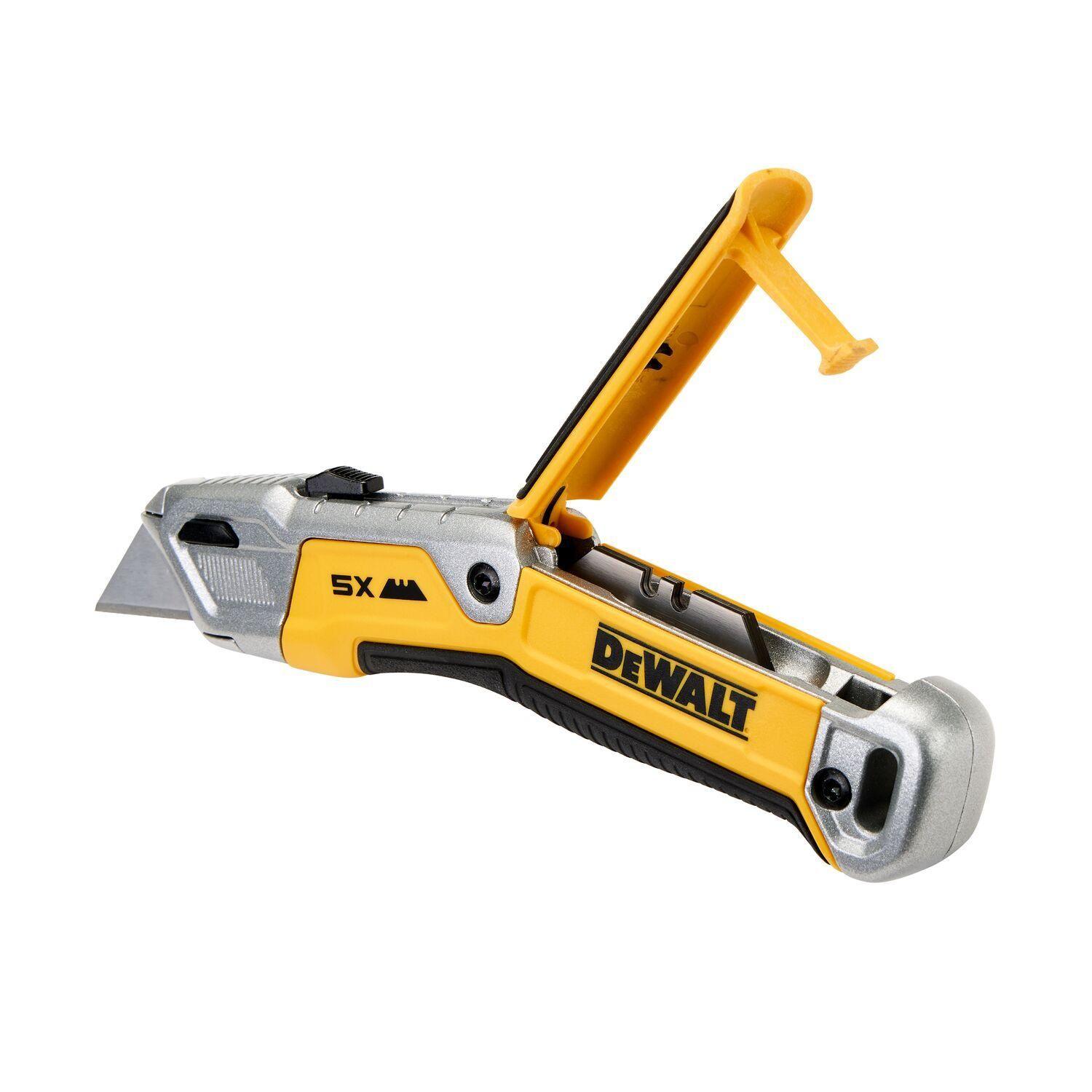 Cuchillo Cartonero Retráctil DEWALT DWHT10998 Metálico Zinc-4
