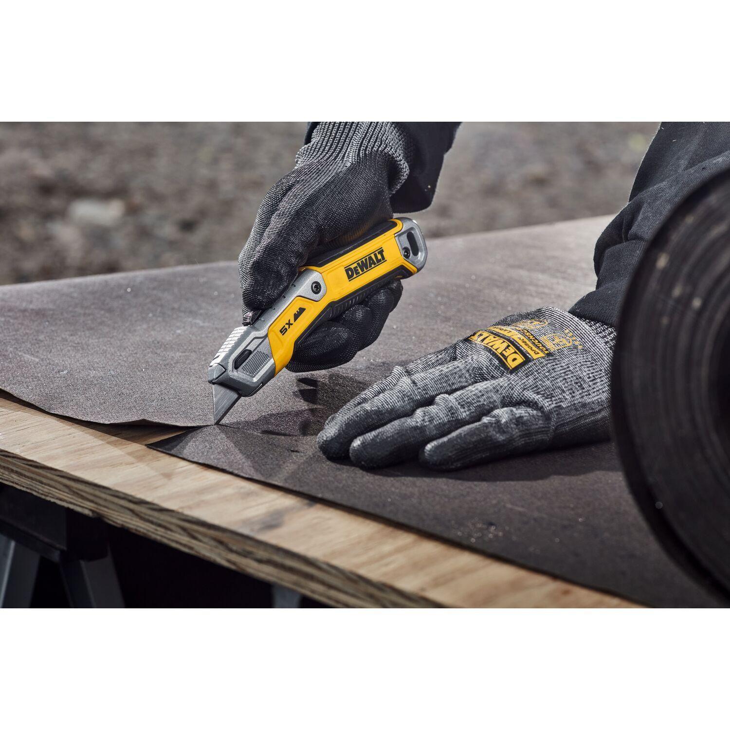 Cuchillo Cartonero Retráctil DEWALT DWHT10998 Metálico Zinc-5