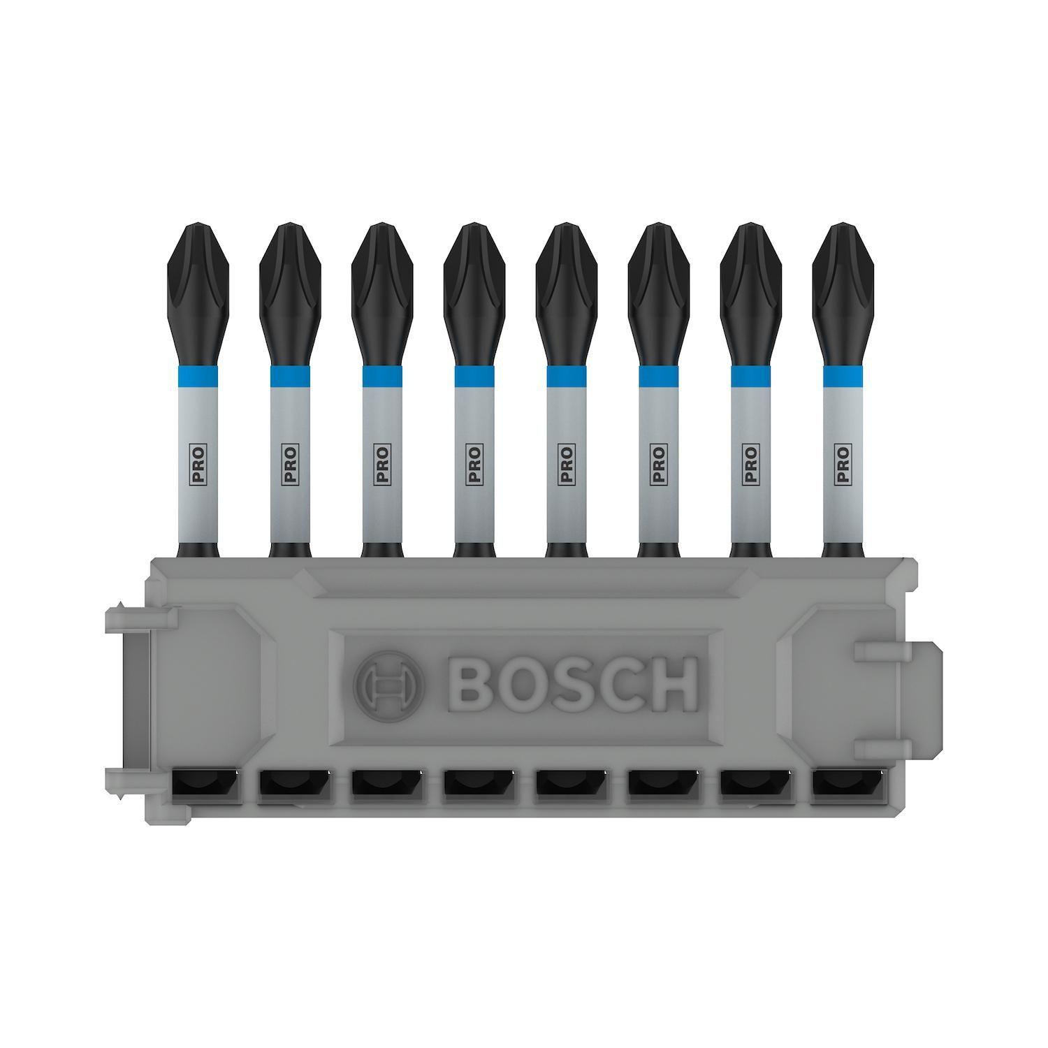 8 Puntas Ph2 X 50mm Impact Control Bosch 2608.522.330-000-1