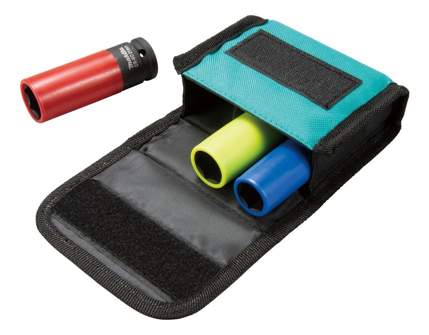 Set 3 Dados De Impacto 1/2 Para Tuercas De Rueda Makita-3