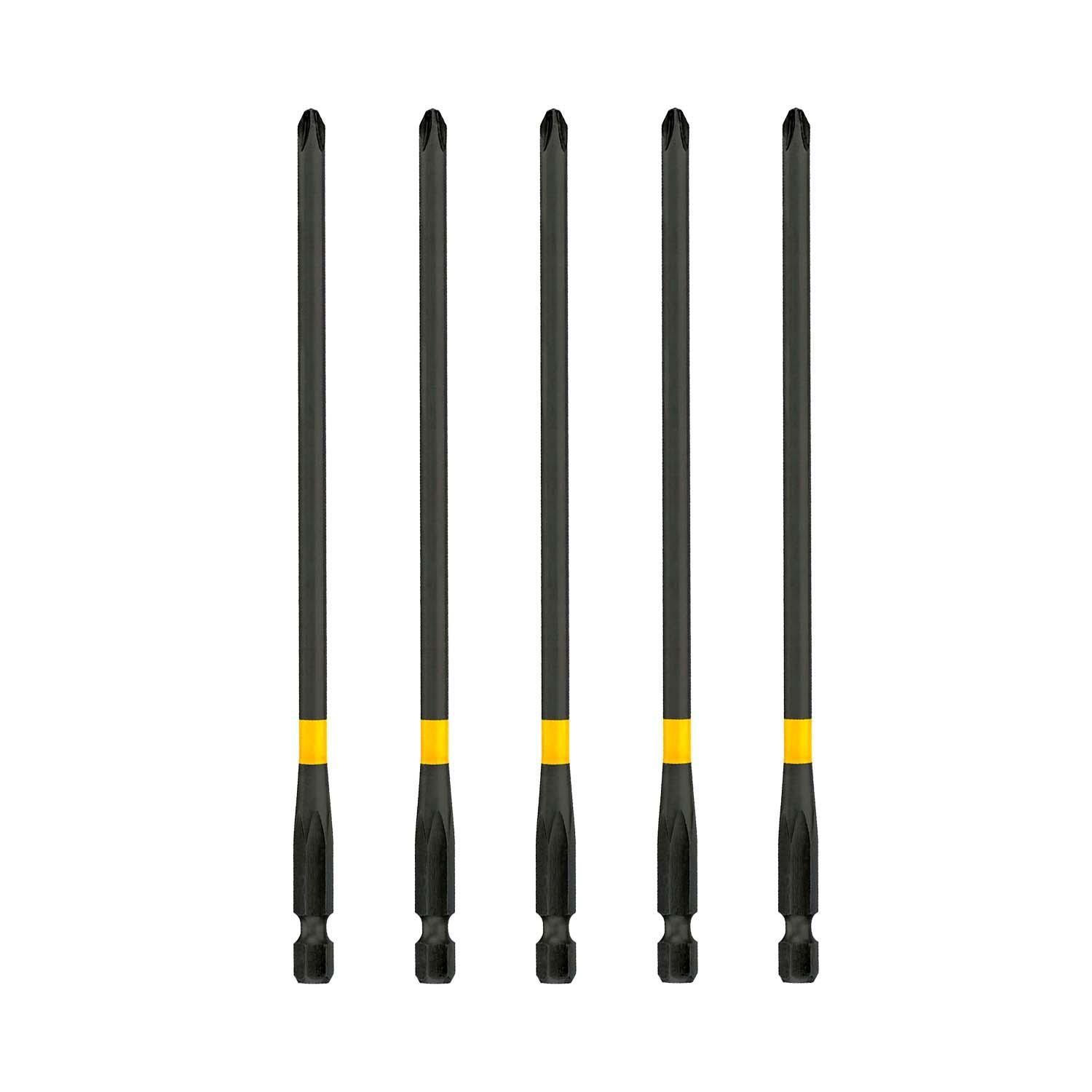 Pack 5 Puntas PH2 6'' para DCF6202 DeWalt DCF6202PH2-5-0
