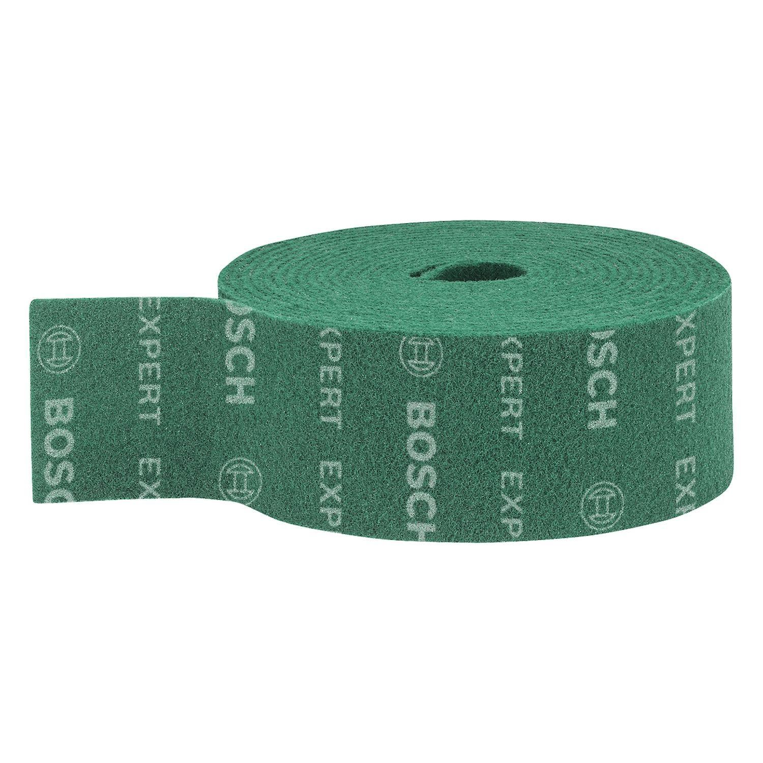 Rollo Vellón Bosch Expert N880 Metal 115mmx10m Muy Fino Verde-0