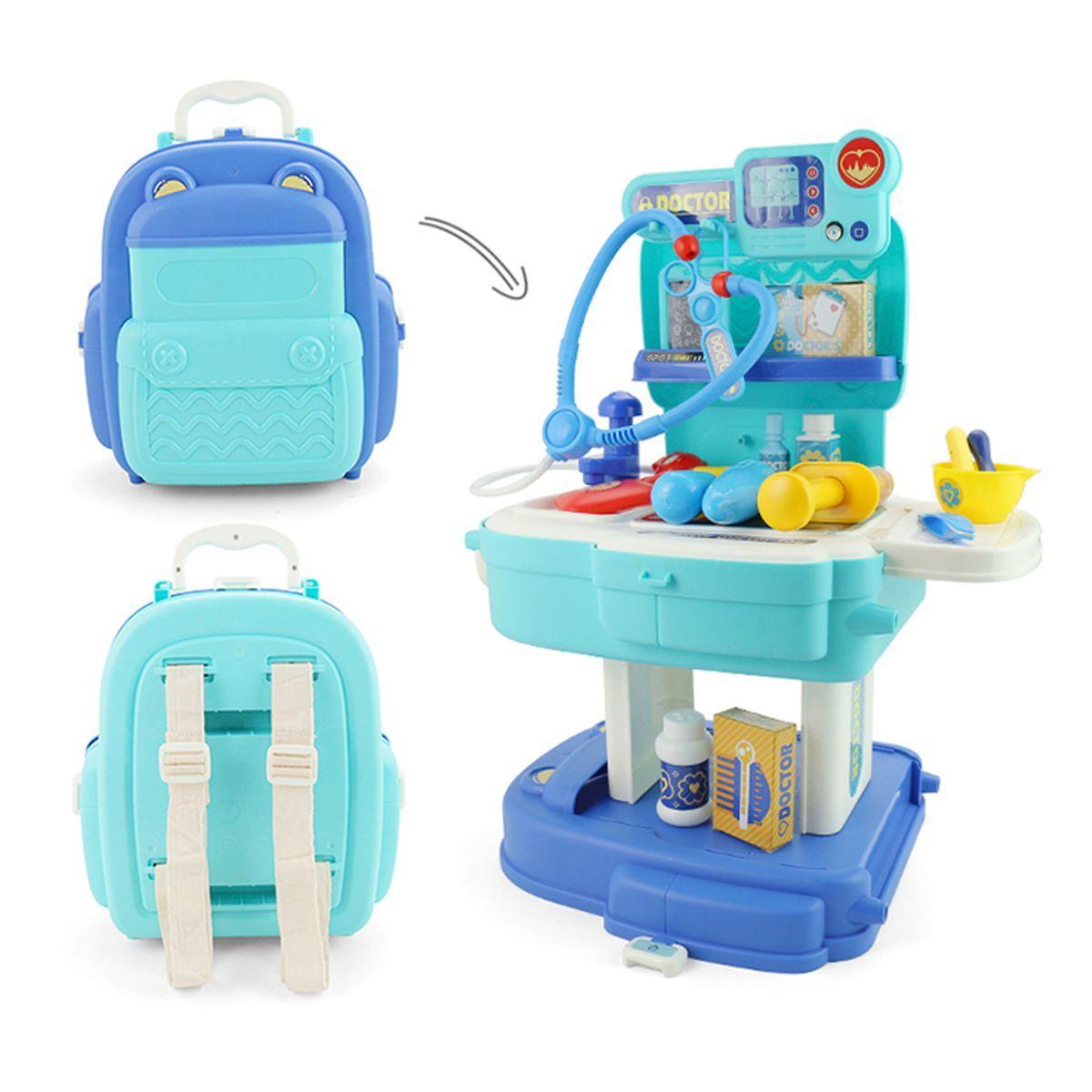 Kit Juego Doctor Niños Niñas Juguete Simulación Bowa 23pcs-3