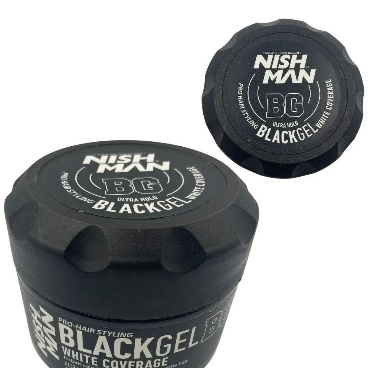 Nishman Gel Negro Cubre Canas 300ml-0