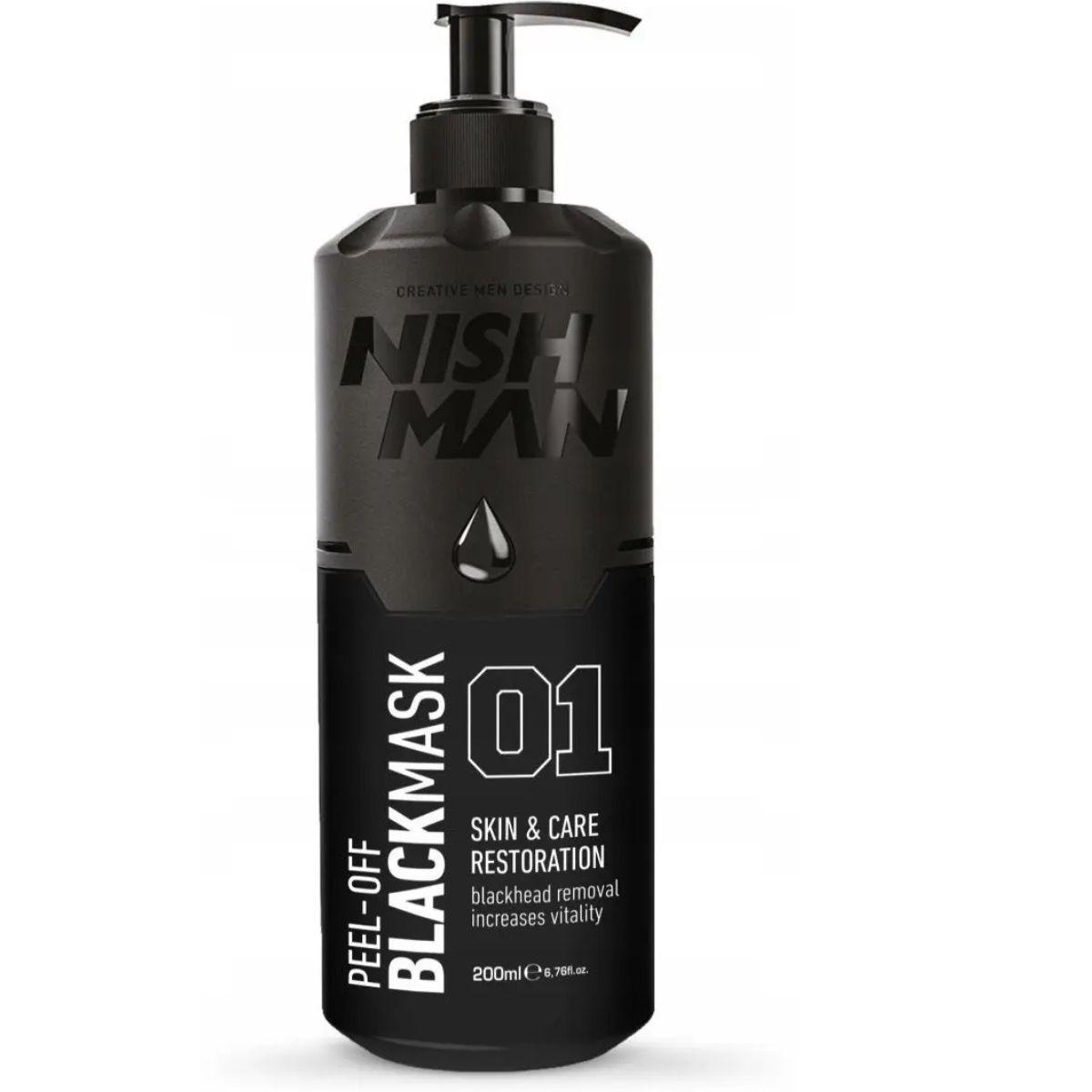 Nishman Mascarilla Negra N 01 200ml-0
