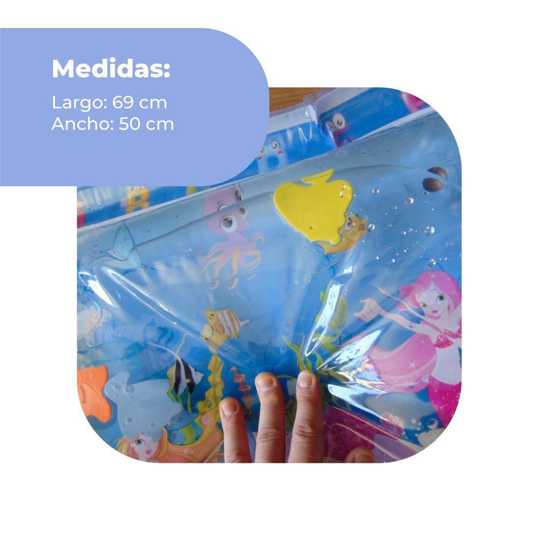 Alfombra Plataforma de Agua Sensorial Bebés Sirena-1