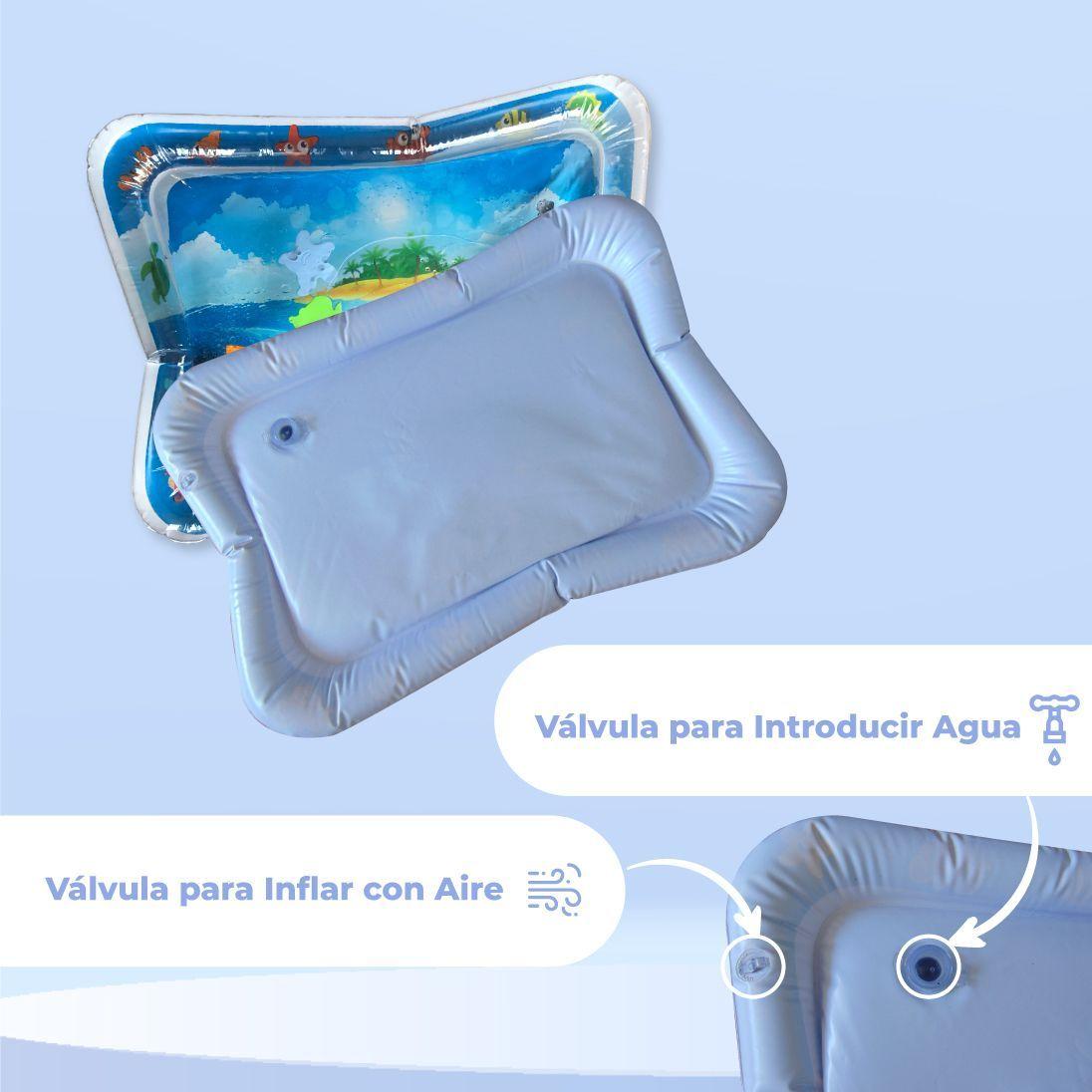 Alfombra Plataforma de Agua Sensorial Bebés Sirena-2