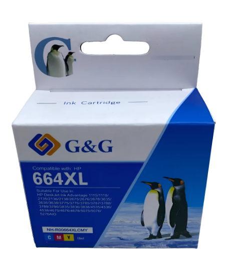 Cartucho Tinta G&G TRICOLOR 664xl 18ml Compatible-1