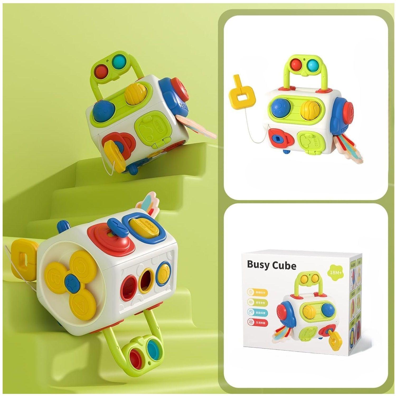 Ocho lados cubo de rubik educacional multifuncional juguetes-2