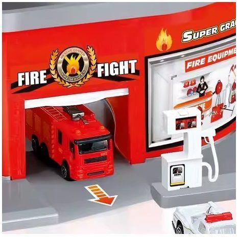 Estacionamiento contra incendios Juguetes Con Vehículos-6