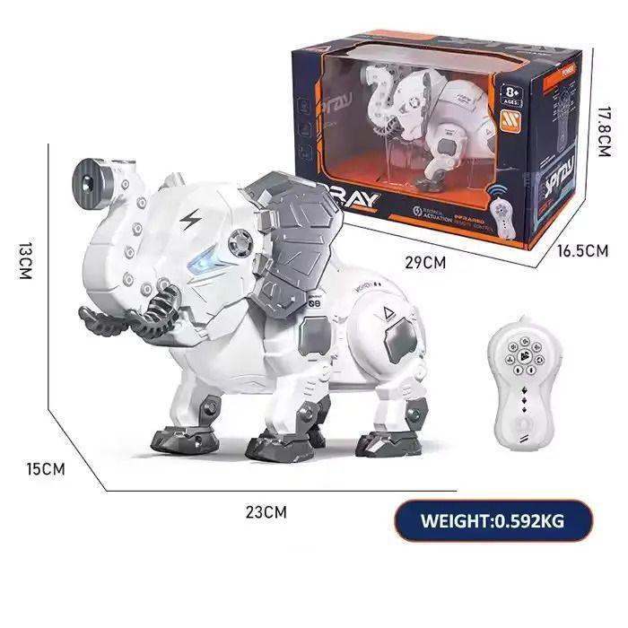 juguetes elefante de control remoto multifuncional Con spray-3