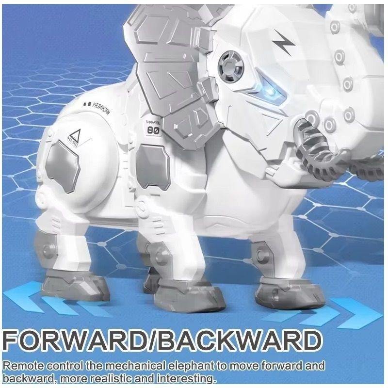 juguetes elefante de control remoto multifuncional Con spray-4