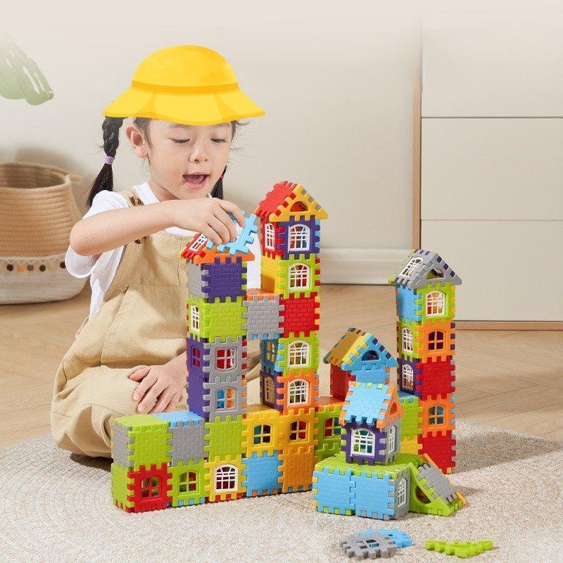 240pcs juguetes bloques de construcción plástico-1
