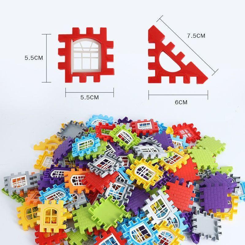 240pcs juguetes bloques de construcción plástico-3