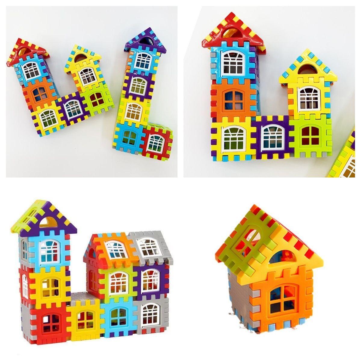 240pcs juguetes bloques de construcción plástico-4
