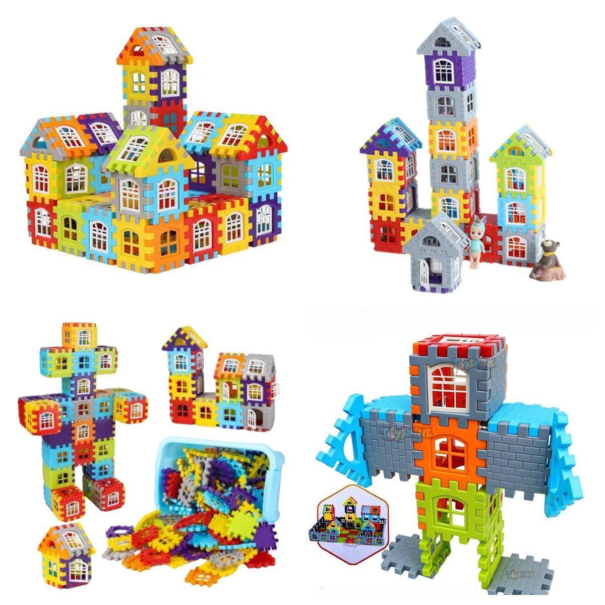 240pcs juguetes bloques de construcción plástico-5