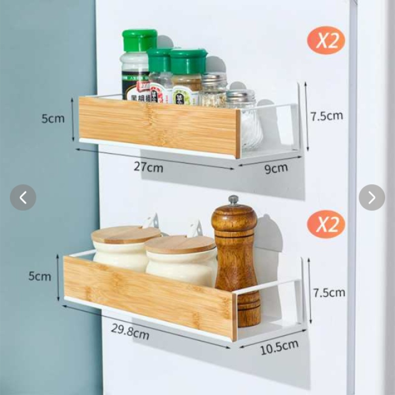 Especieros Para Cocina Magnético Estante De Especias 4 piezas-4