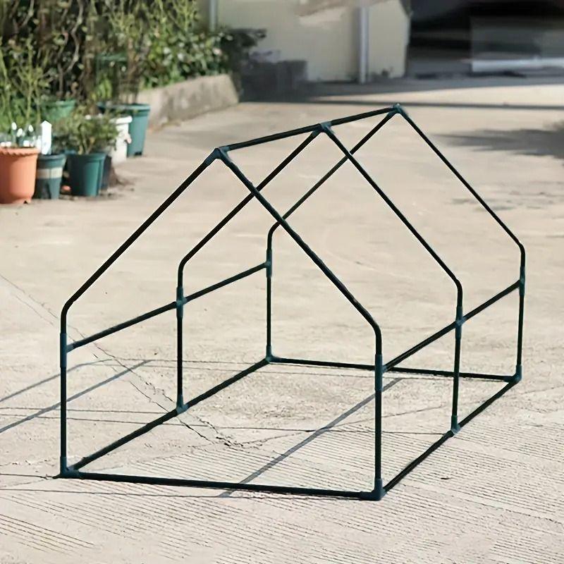 Invernadero de suelo casa armable Bodegas de jardín 180x90x90cm-2