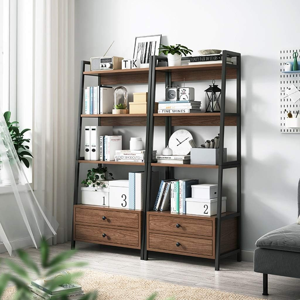 Estante Vitrina Escaleras De Metal Multiusos 4-tier Almacenamiento-7